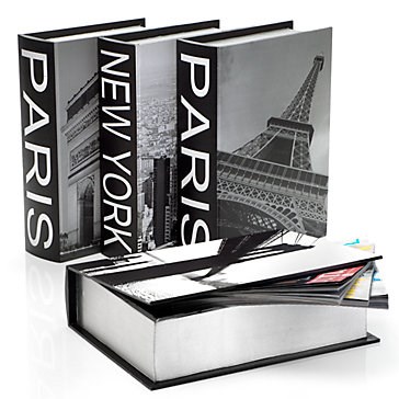 Nou York, Paris Destination Storage Boxes
