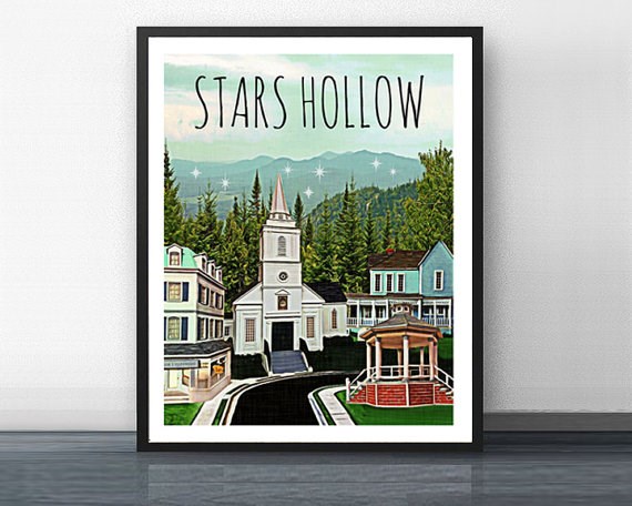 Tu too can have a piece of Stars Hollow in your house. 