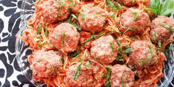 Vienkartinis puodelis Slow-Cooker Spaghetti and Meatballs