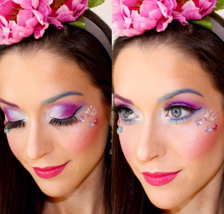 Roz fairy makeup