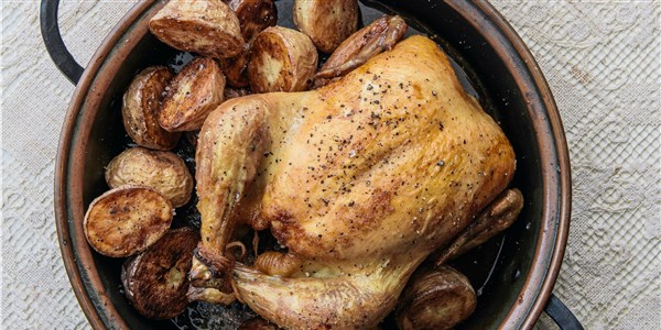 Simplu Roast Chicken and Potatoes