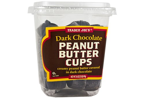 Традер Joe's Dark Chocolate Peanut Butter Cups