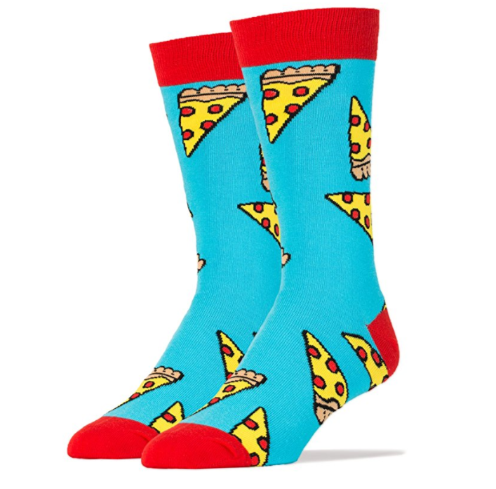 Ooo yeah pizza socks