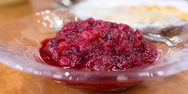 Kelsey Nixon's Homemade Cranberry Sauce