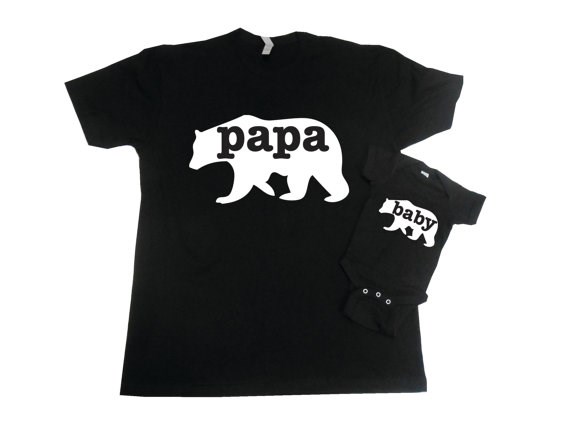 Pappa Bear and Baby Bear Matching Set