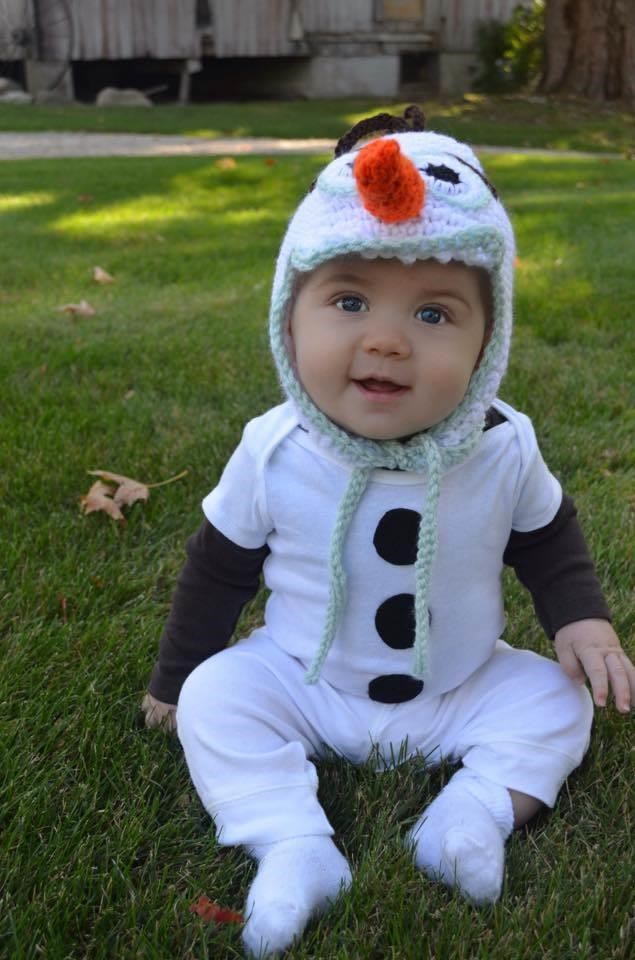 Olafas baby Halloween Costume
