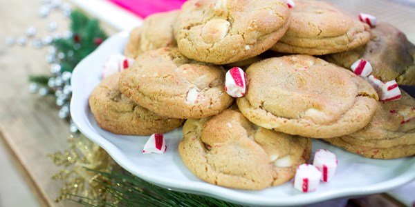 бео Chocolate and Peppermint Cookies