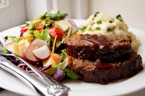 Honung barbecue meatloaf
