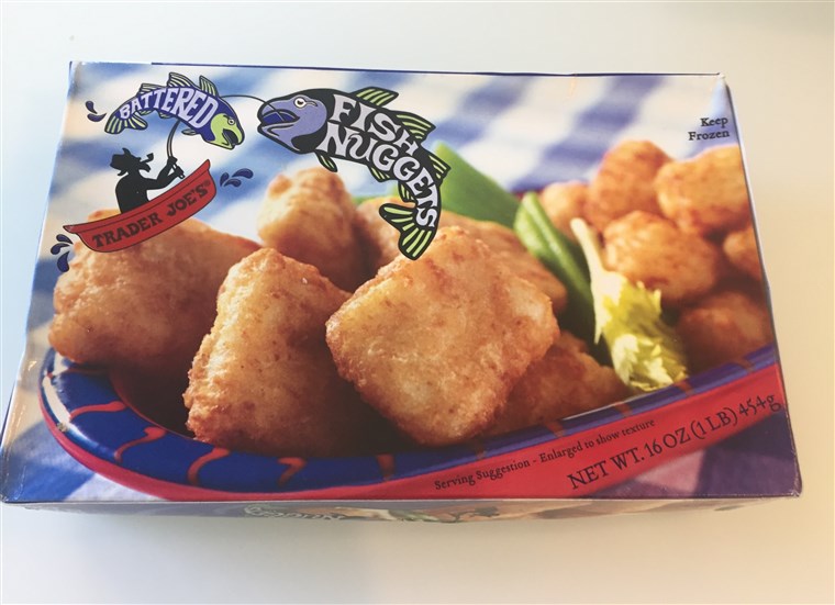 Utilizare pre-made fish nuggets for an easy protein in tacos.