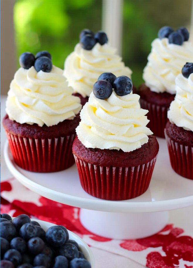 Црвена velvet cupcakes