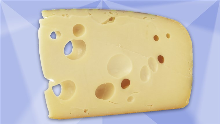 forskare found Swiss cheese might be a superfood.