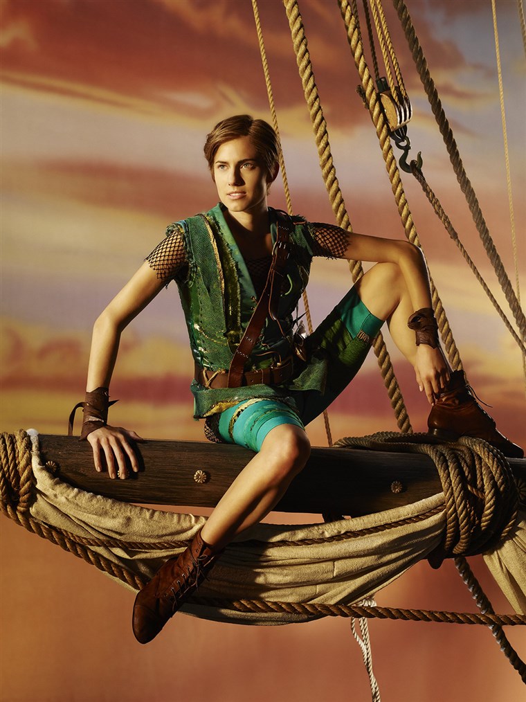 Аллисон Williams sets a course for adventure as the newest Peter Pan.