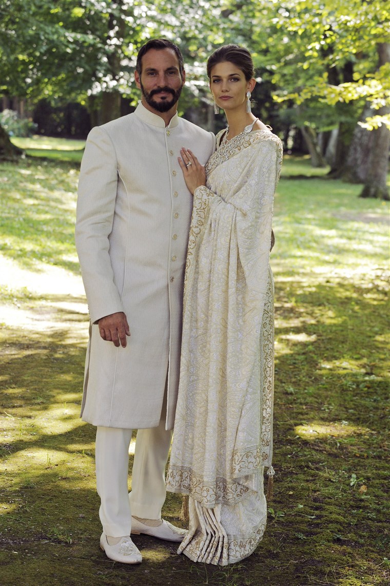 Prinţ Rahim Aga Khan and Kendra Salwa Spears