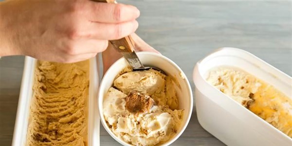 Домаће Speculoos Cookie Butter Core Ice Cream