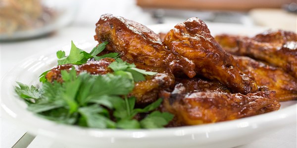 Bakad Barbecue Chicken Wings