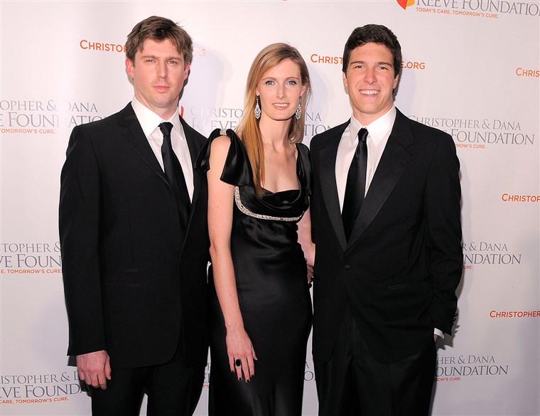 NY YORK - NOVEMBER 17: (L-R) Matthew Reeve, Alexandra Reeve Givens and Will Reeve attend the Christopher & Dana Reeve Foundation's A Magical Evening...