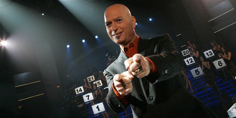 Фото of Howie Mandel, host of Deal or No Deal. Weekend Cover story about people who go to televisi