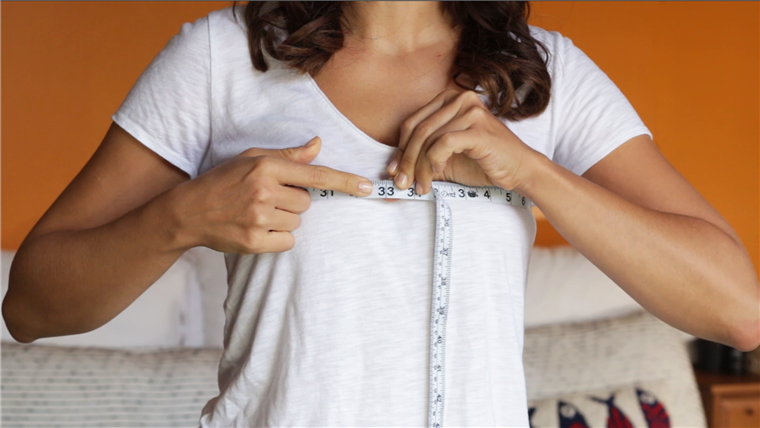 како to measure bra size