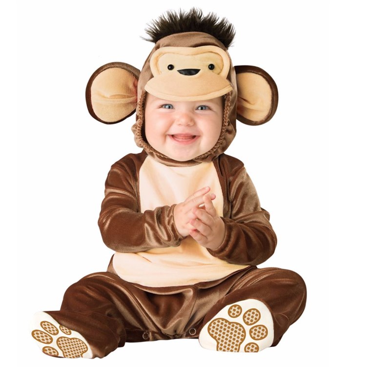 Беба monkey costume