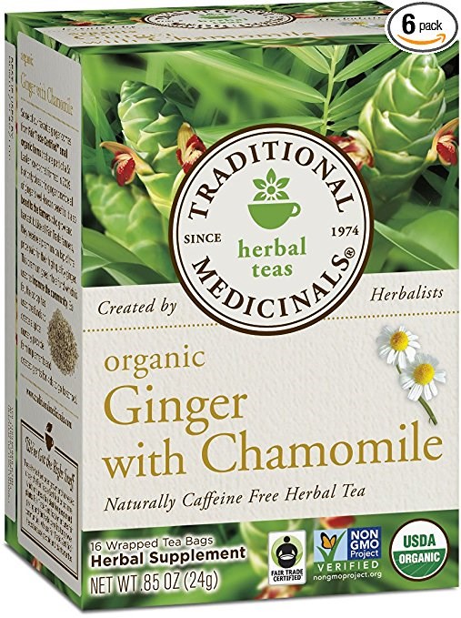 Ghimbir chamomile tea
