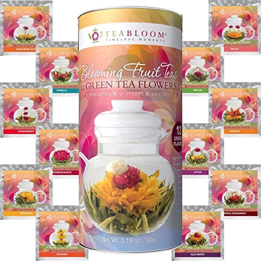 Ceai bloom fruit tea variety pack