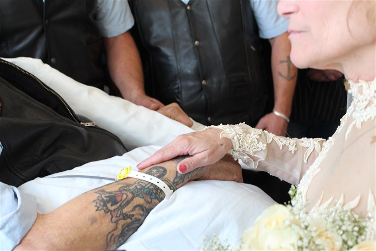 Mirtis man hospital wedding ultrasound