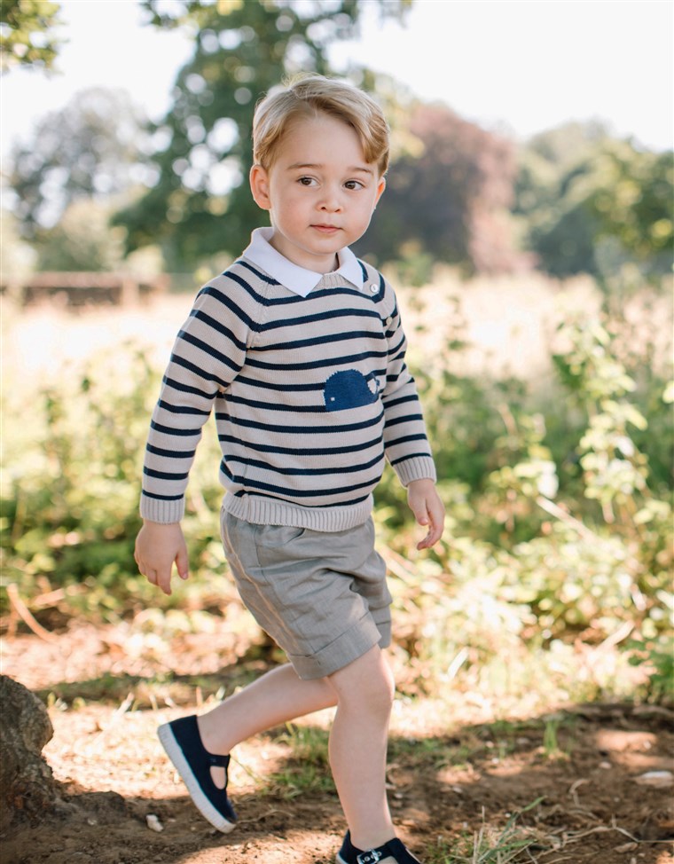 storbritannien's Prince George made Tatler's Best Dressed List