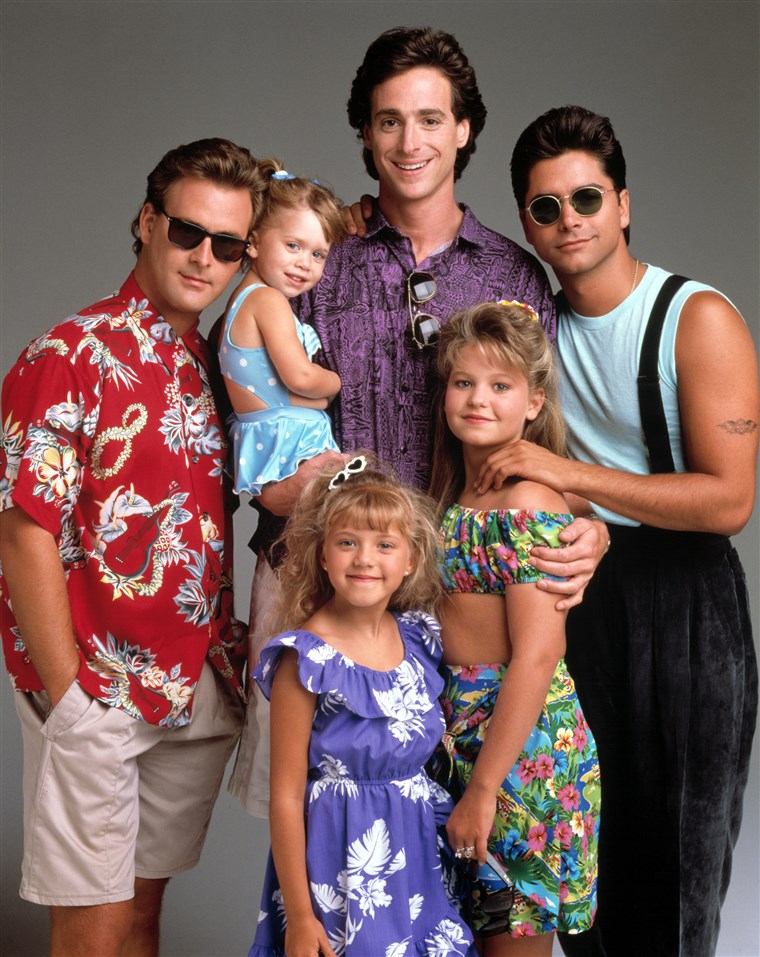 ФУЛЛ HOUSE, Dave Coulier, Mary Kate/Ashley Olsen, Bob Saget, Jodie Sweetin, Candace Cameron, John St