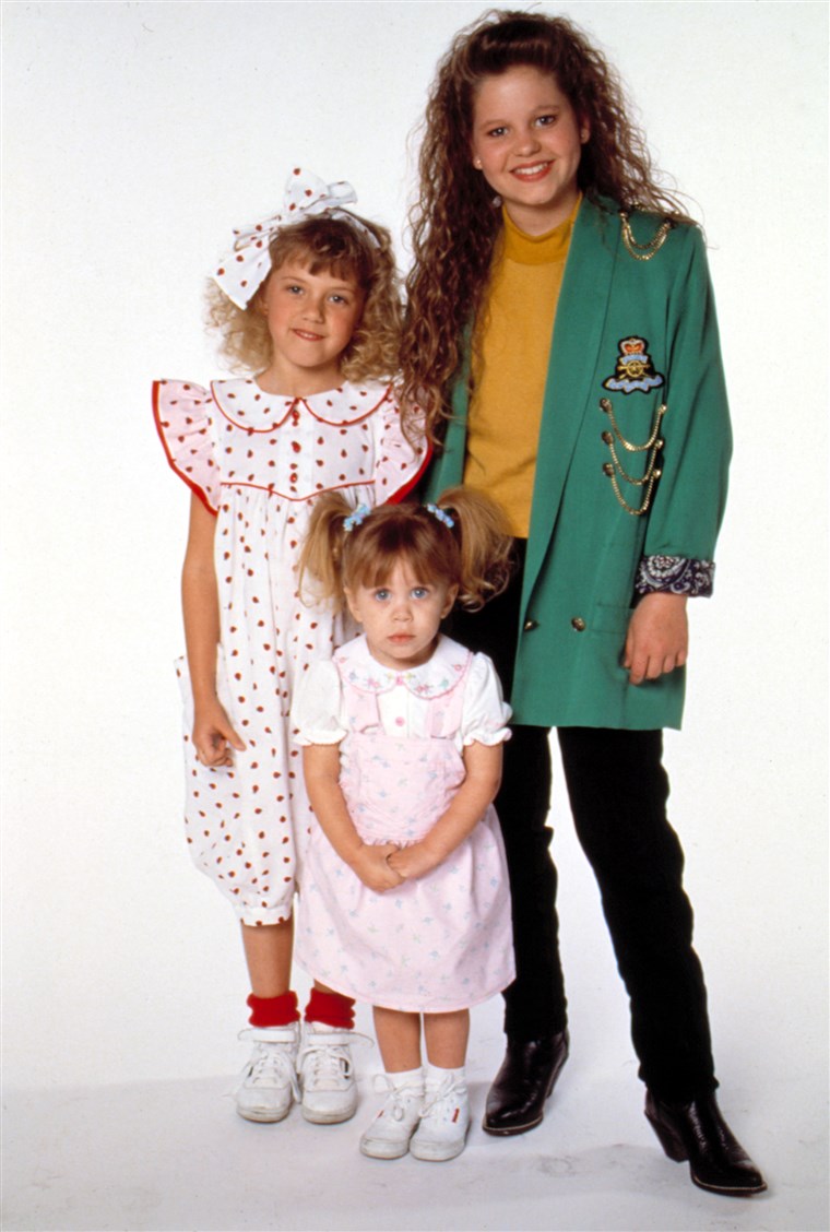 DEPLIN HOUSE, Jodie Sweetin, Candace Cameron, Ashley/Mary-Kate Olsen, 1989, Season 3. 1987 - 1995. (c)