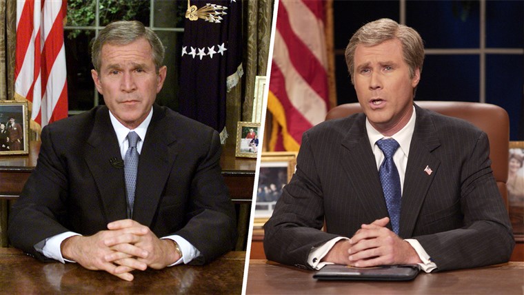 Георге Bush, Will Ferrell impersonates George Bush on SNL