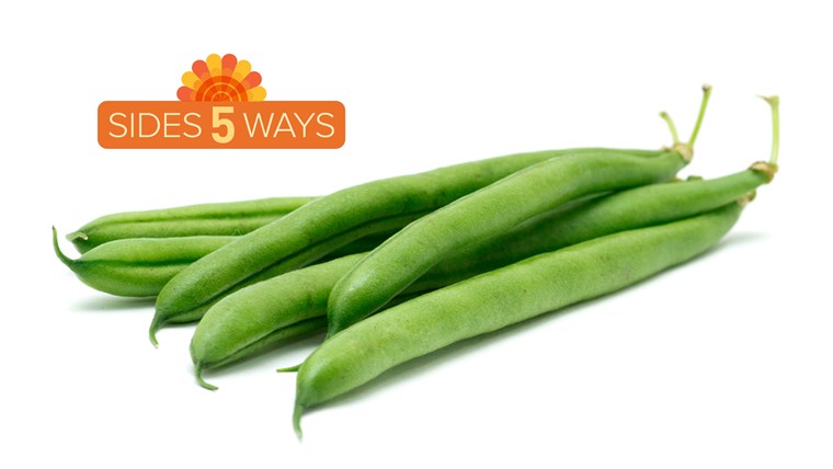 Grön beans 5 ways
