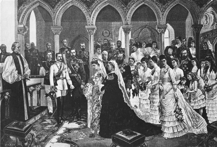 Vestuvės of Queen Victoria's daughter, Beatrice