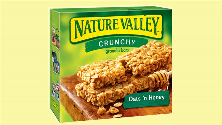 De crumble king: Nature Valley granola bars!