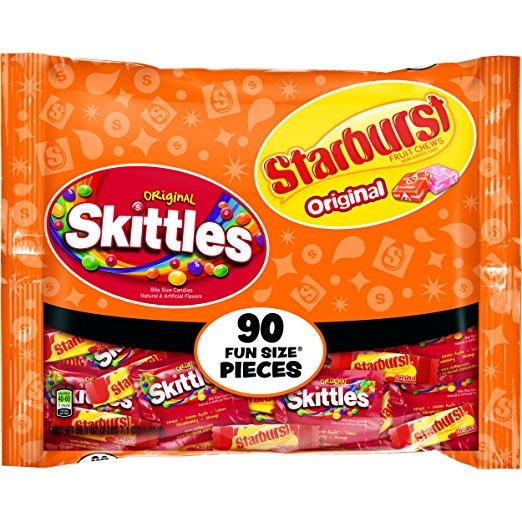 Skittles and Starburst