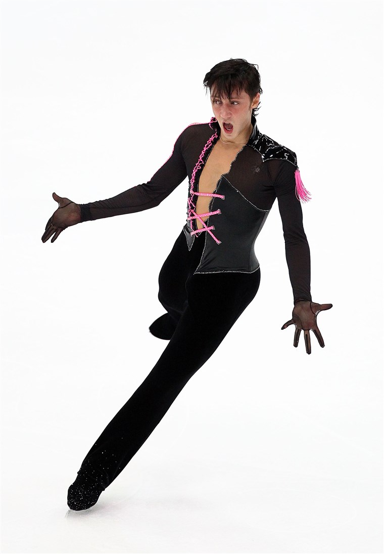 Johnny Weir on day one of the ISU Grand Prix of Figure Skating on November 6, 2009 in Nagano, Japan.