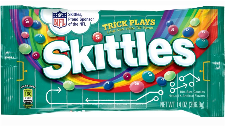 Skittles new flavor trick plays