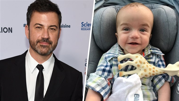 Jimmy Kimmel and his son
