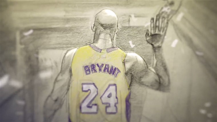 Kobe Bryant's animated short film, Dear Basketball