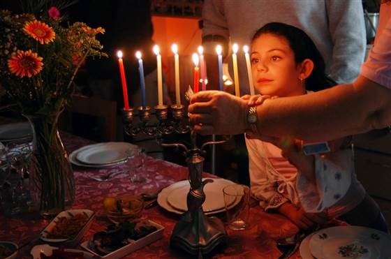 Шта's that ninth candle on the menorah called? Ask the convert! (It's the shamash, FYI.)