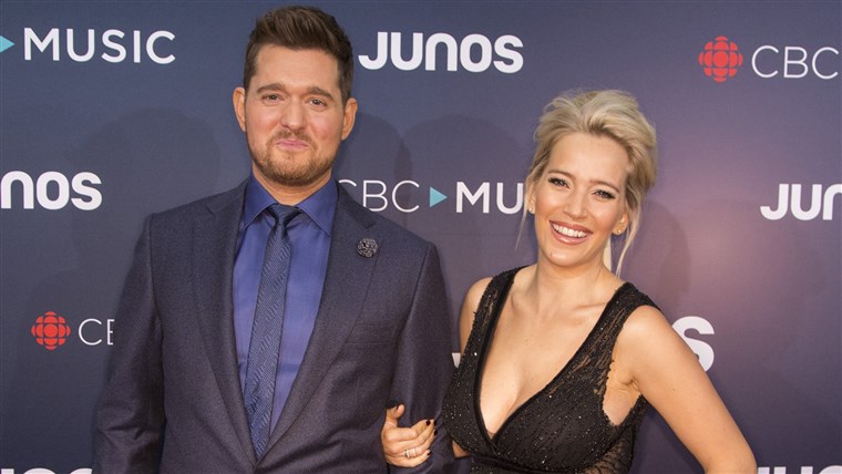 Michael Buble and his wife Luisana Lopilato are expecting a girl, their first daughter after two sons. 