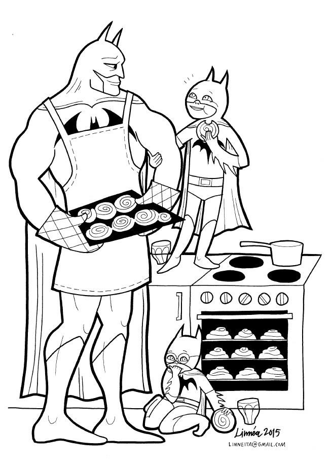 Šventoji sweet pastries, Batman!