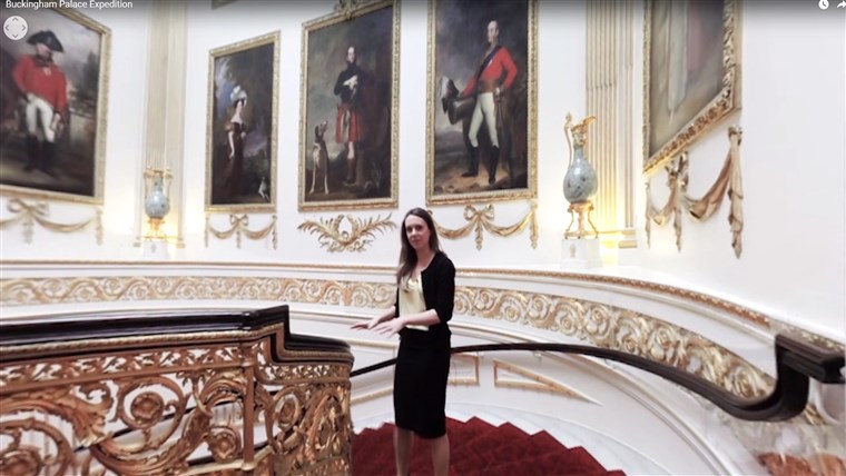 Vaizdas: Buckingham Palace tour now available online in 3D