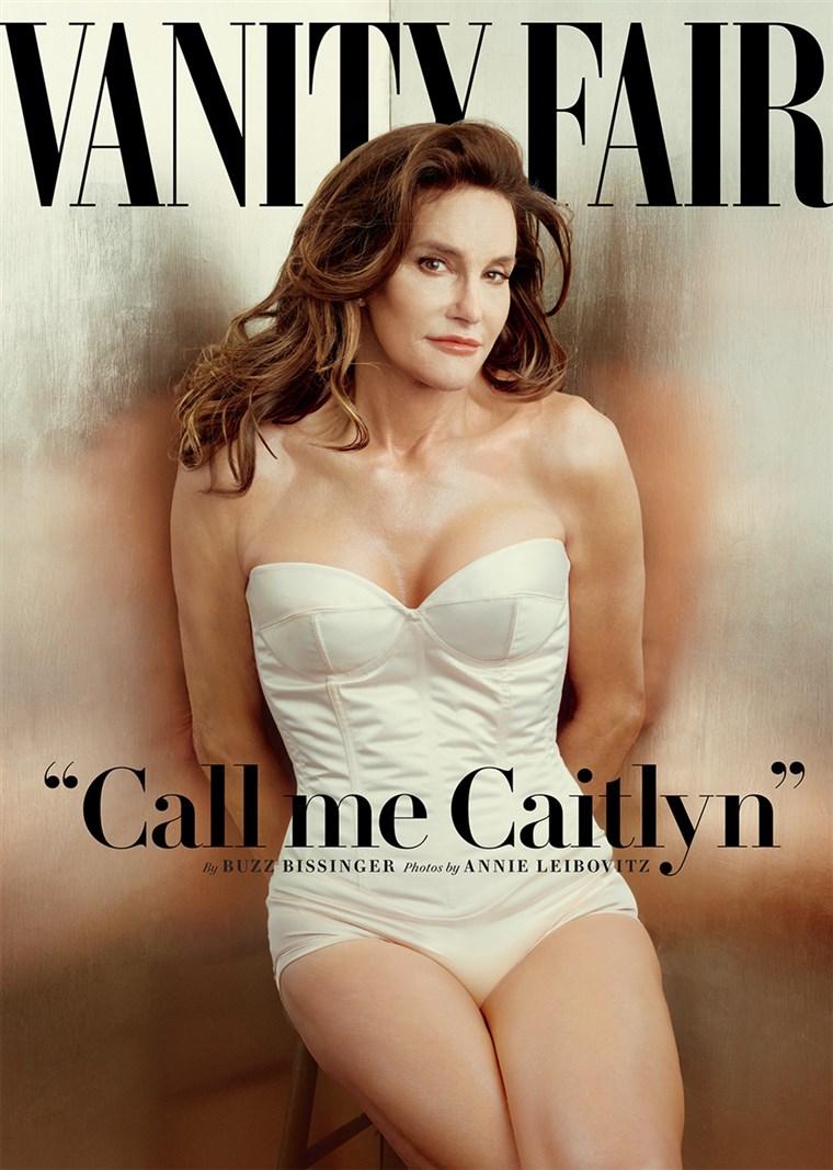 Fåfänga Fair’s July 2015 cover. Shot by Annie Leibovitz, the cover features the first photo of Caitlyn Jenner, formerly known as Bruce.