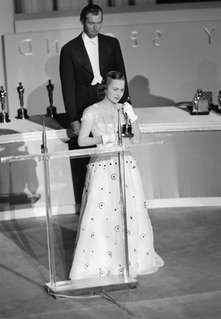 Olivija de Havilland Oscars 1950
