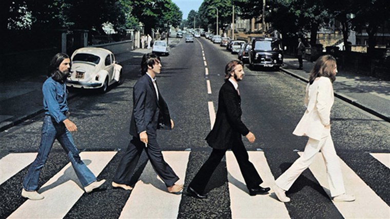 The Beatles album cover Abbey Road