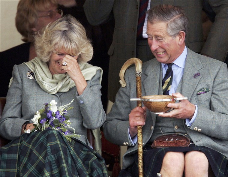 Princas Charles, the Prince of Wales, and his wife Camilla