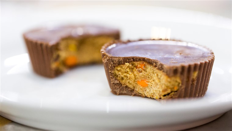 Рееце's unveils a new Reese's Pieces-filled peanut butter cup
