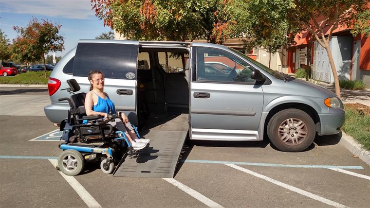 Marija Taloff doesn’t drive, but still requires a wheelchair-accessible vehicle