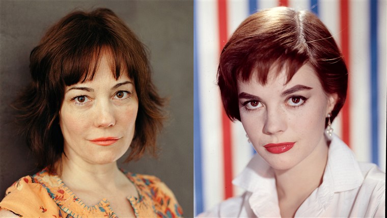 Натасха Gregson Wagner earlier this year, side-by-side with her mother, Natalie Wood.