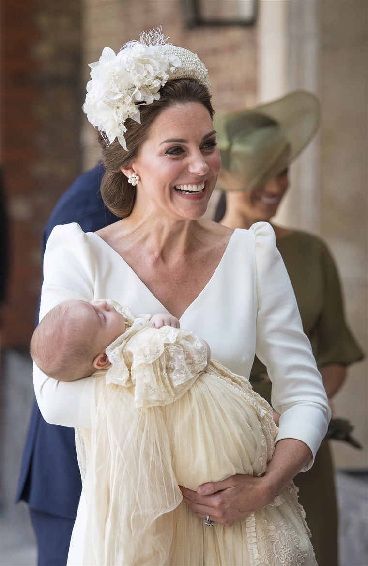 Kate Duchess of Cambridge, Prince Louis, christening